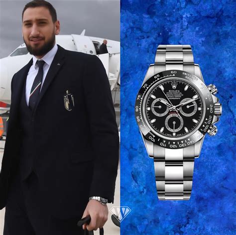 rolex donnarumma|Gianluigi Donnarumma's Watch Collection: Iconic Brands From .